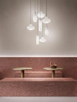 Mondgeblazen hanglamp Clio^Panzeri Fashion