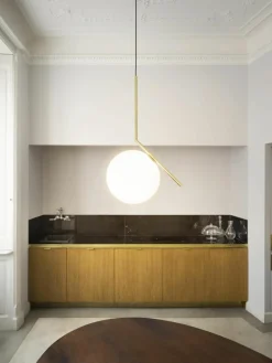 Mondgeblazen hanglamp IC Lights, H 70 cm^Flos Outlet