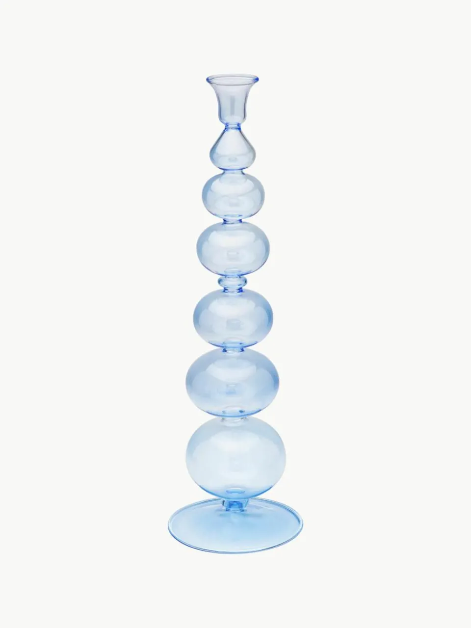 Mondgeblazen kandelaar Balloon uit borosilicaatglas^Anna + Nina Clearance