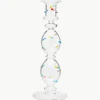 Mondgeblazen kandelaar Pills uit borosilicaatglas^Anna + Nina Sale