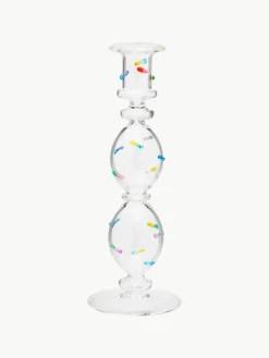 Mondgeblazen kandelaar Pills uit borosilicaatglas^Anna + Nina Sale