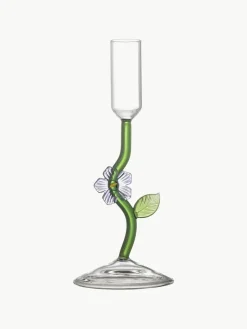 Mondgeblazen kandelaar Vesper^Bloomingville New