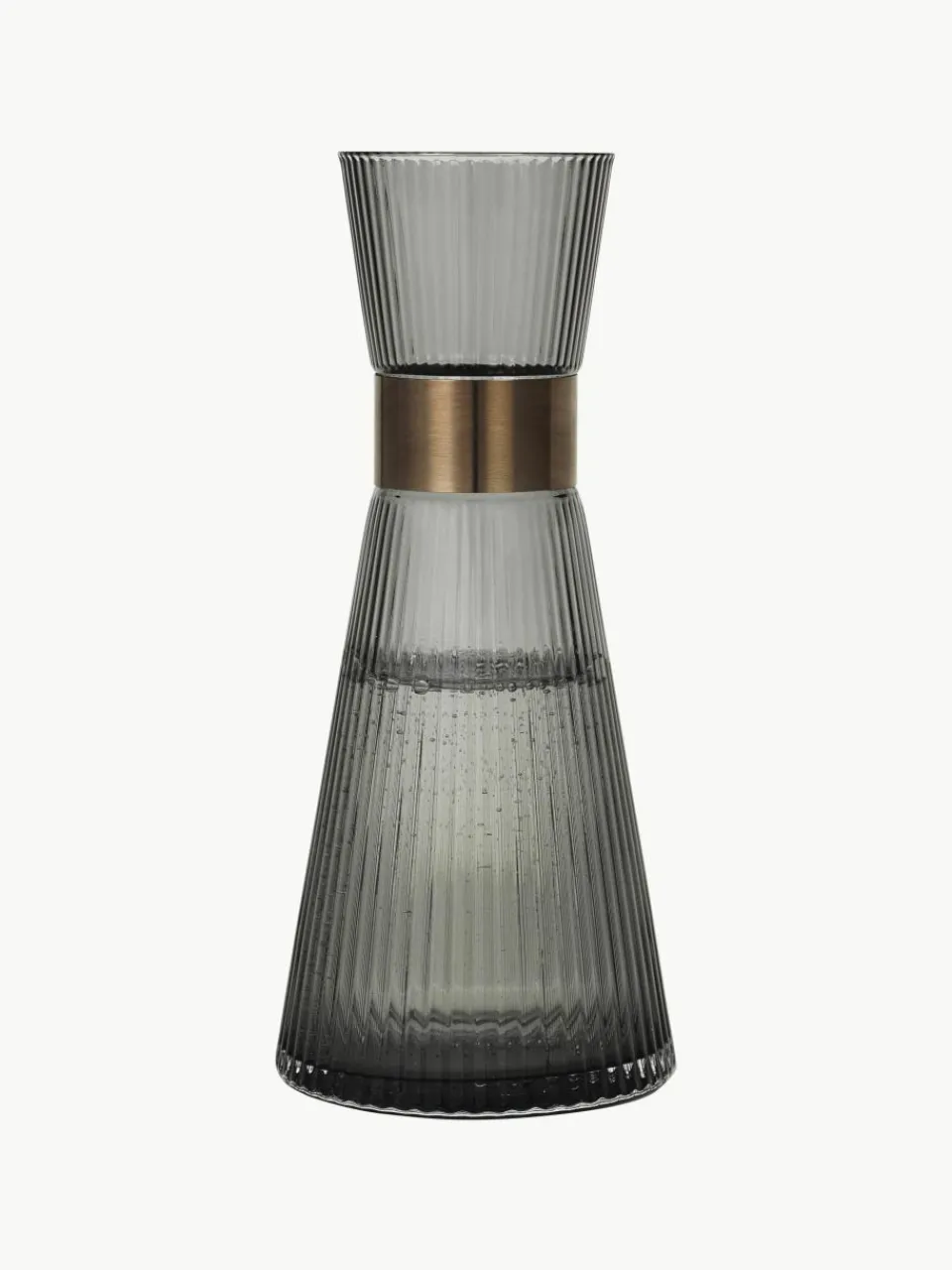 Mondgeblazen karaf Grand Cru van rookglas, 1 L^ROSENDAHL Best