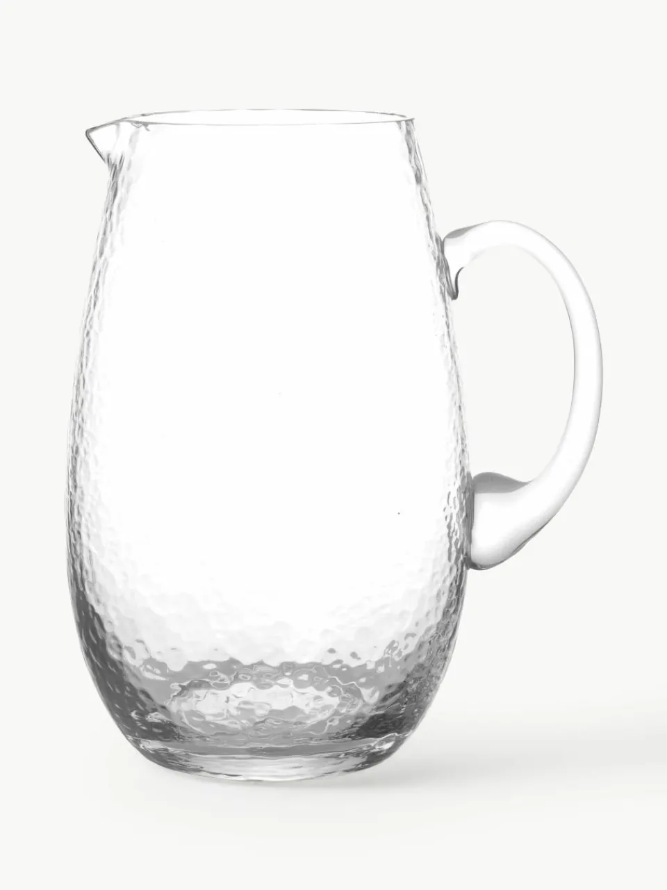 Mondgeblazen karaf Hammered, 2 L^Broste Copenhagen Clearance