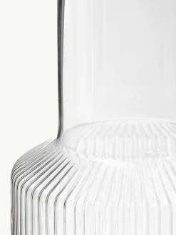 Mondgeblazen karaf Ripple met groefreliëf, 1 L^ferm LIVING Clearance
