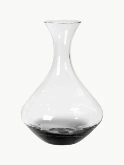 Mondgeblazen karaf Smoke met kleurverloop, 1.6 L^Broste Copenhagen New
