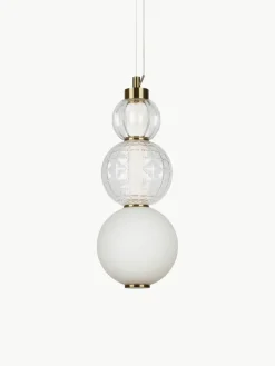 Mondgeblazen kleine LED hanglamp Collar^Maytoni Best