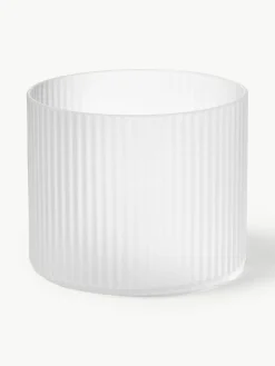 Mondgeblazen kleine waterkaraffen Ripple met waterglas, set van 2^ferm LIVING Outlet