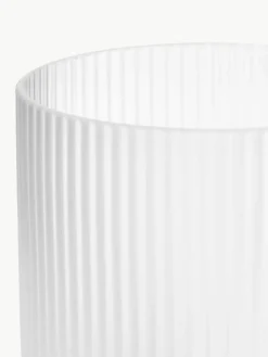 Mondgeblazen kleine waterkaraffen Ripple met waterglas, set van 2^ferm LIVING Outlet