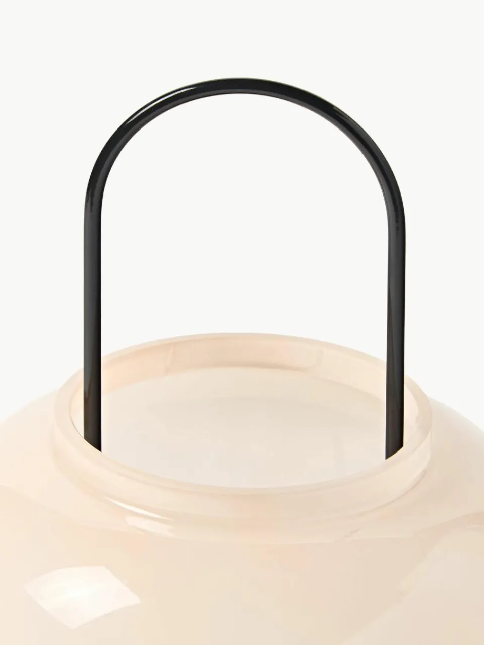 Mondgeblazen lantaarn Lumino, H 26 cm^Westwing Collection Clearance