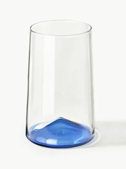 Mondgeblazen longdrinkglas Hadley, 4 stuks^Westwing Collection Discount