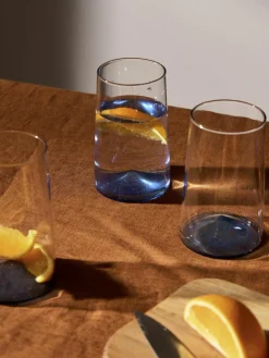 Mondgeblazen longdrinkglas Hadley, 4 stuks^Westwing Collection Discount