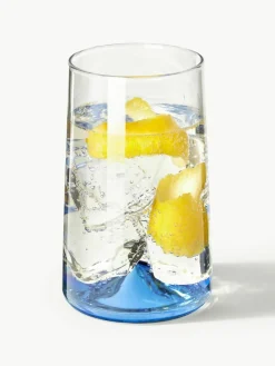 Mondgeblazen longdrinkglas Hadley, 4 stuks^Westwing Collection Discount