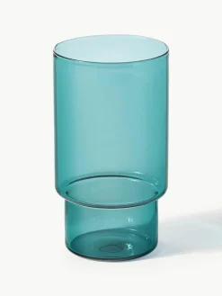 Mondgeblazen longdrinkglas Gustave, 4 stuks^Westwing Collection Hot