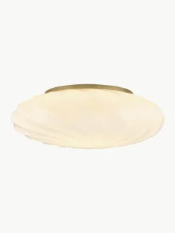 Mondgeblazen plafondlamp Twist, Ø 35 cm^Westwing Best