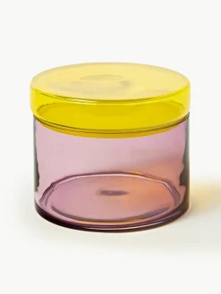 Mondgeblazen sieradendoosjes Multi, set van 3^Pols Potten Clearance