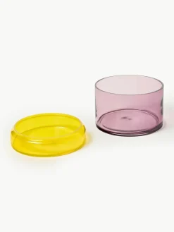 Mondgeblazen sieradendoosjes Multi, set van 3^Pols Potten Clearance