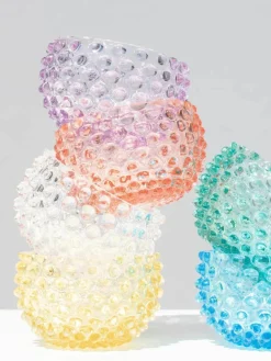 Mondgeblazen snackschalen Hobnail, 4 stuks^ANNA VON LIPA Fashion