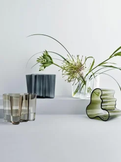 Mondgeblazen vaas Alvar Aalto, H 16 cm^iittala Clearance