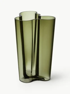Mondgeblazen vaas Alvar Aalto, H 25 cm^iittala Hot