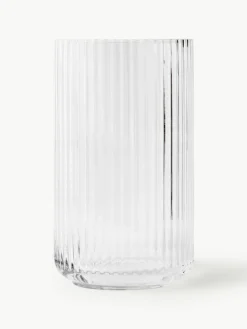 Mondgeblazen vaas Lyngby, H 25 cm^Lyngby Porcelaen Best
