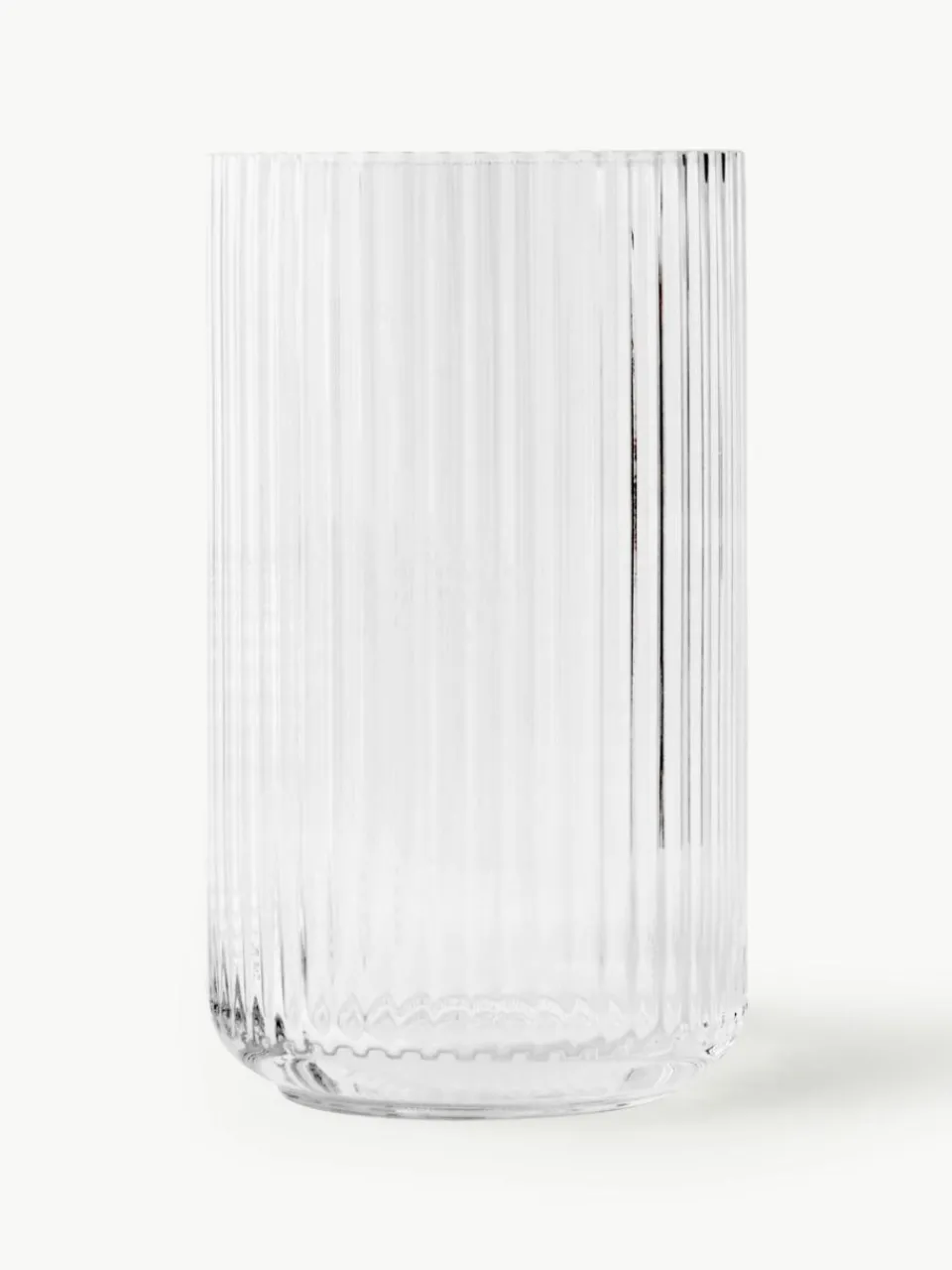 Mondgeblazen vaas Lyngby, H 25 cm^Lyngby Porcelaen Best