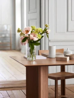Mondgeblazen vaas Lyngby, H 21 cm^Lyngby Porcelaen Sale