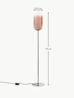 Mondgeblazen vloerlamp Gople^Artemide Hot