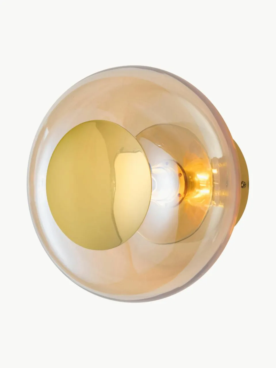 Mondgeblazen wandlamp Horizon^EBB & FLOW Online