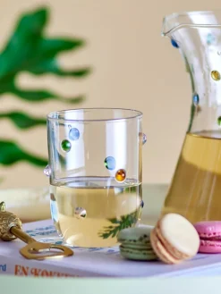 Mondgeblazen waterglas Thalia^Bloomingville Outlet
