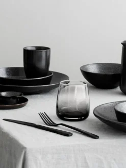 Mondgeblazen waterglazen Smoke, 4 stuks^Broste Copenhagen Best