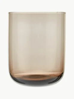 Mondgeblazen waterglazen Diseguale in verschillende kleuren en vormen, set van 6^Bitossi Home Outlet