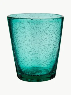 Mondgeblazen waterglazen Cancun met bubbles, 6-delig^Villa D'Este Home Tivoli Clearance