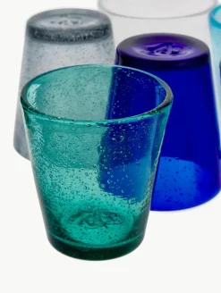 Mondgeblazen waterglazen Cancun met bubbles, 6-delig^Villa D'Este Home Tivoli Clearance