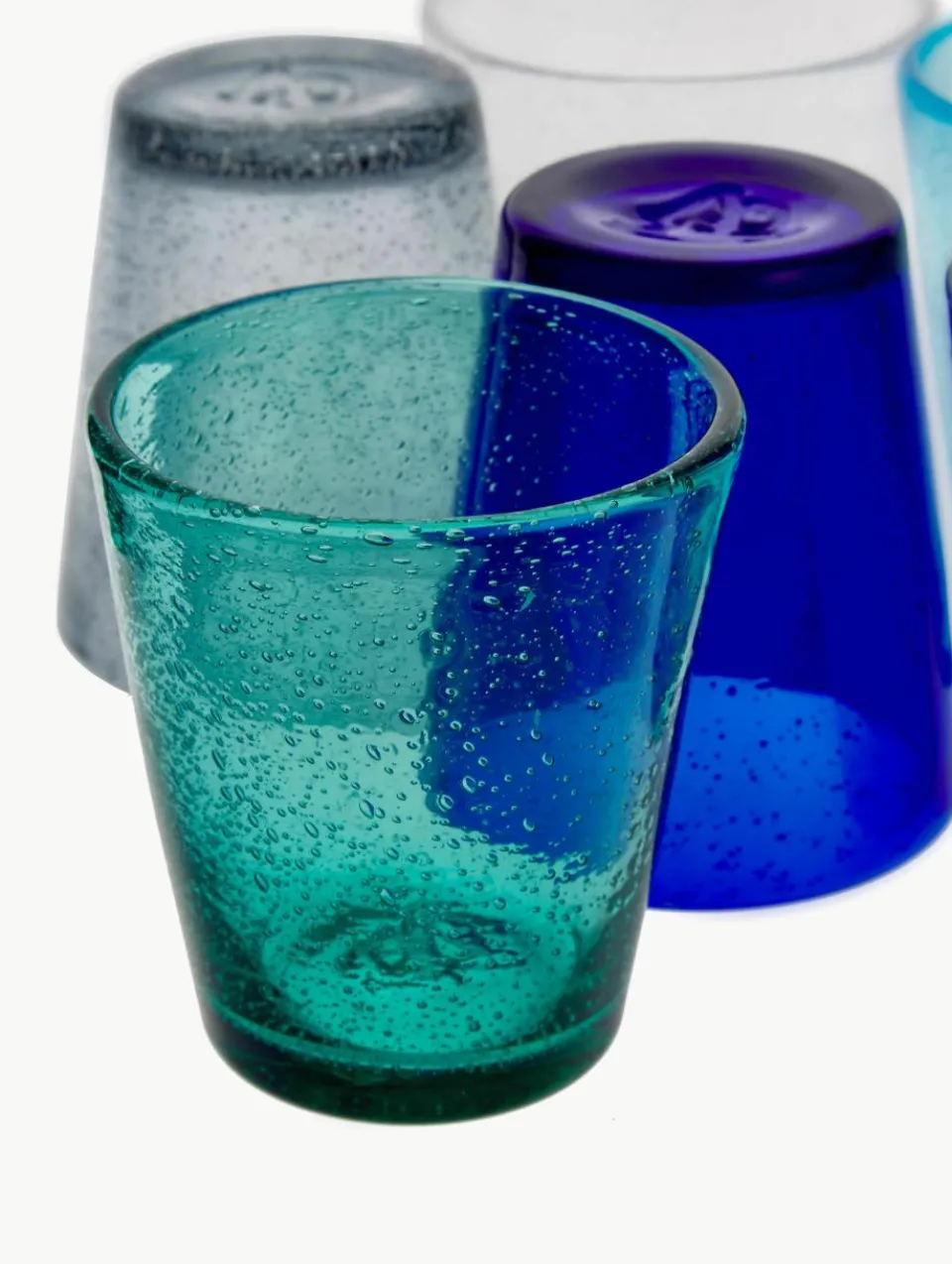 Mondgeblazen waterglazen Cancun met bubbles, 6-delig^Villa D'Este Home Tivoli Clearance