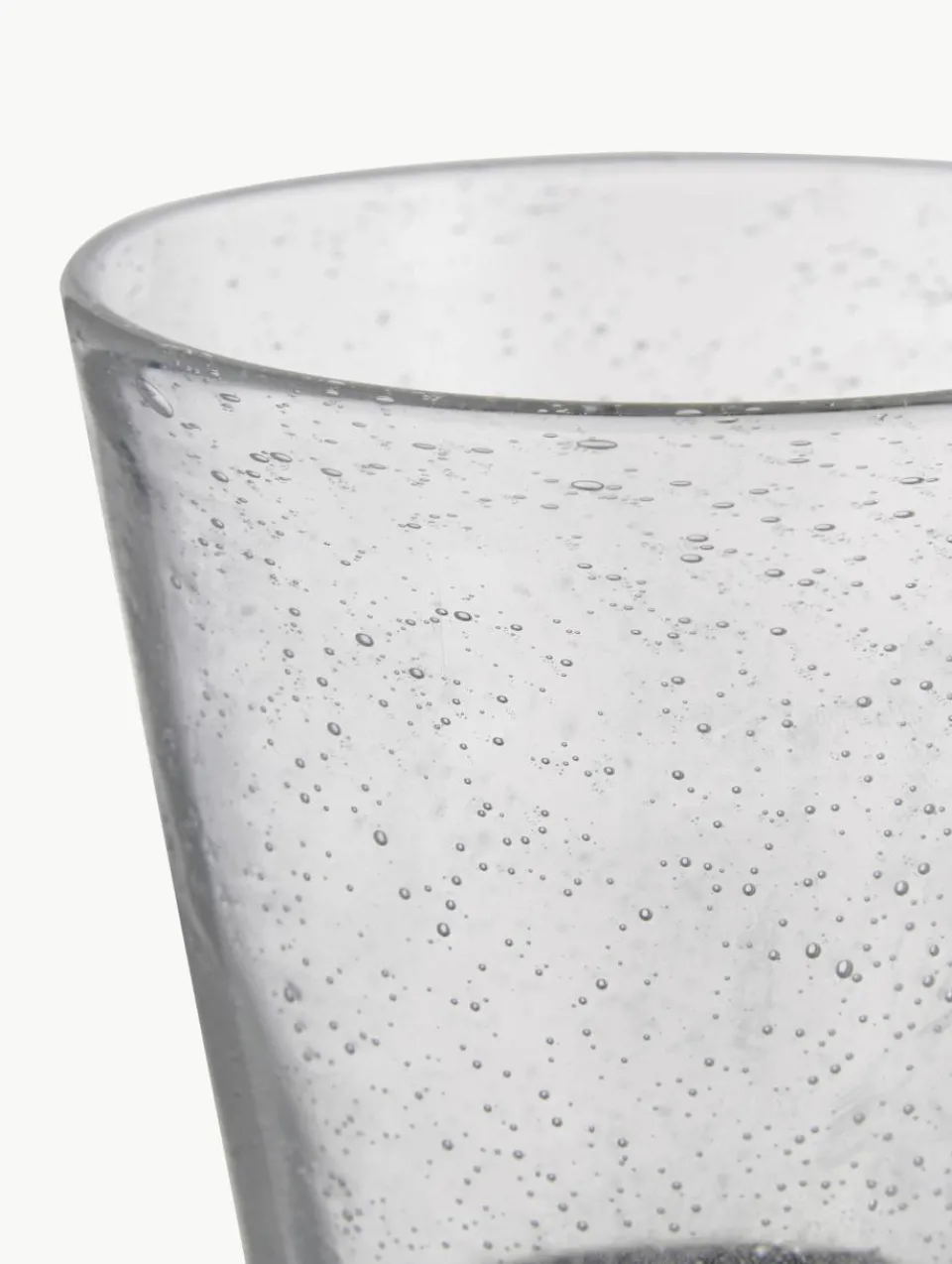 Mondgeblazen waterglazen Cancun met bubbles, 6-delig^Villa D'Este Home Tivoli Clearance