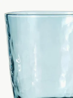 Mondgeblazen waterglazen Hammered, 4 stuks^Broste Copenhagen Fashion