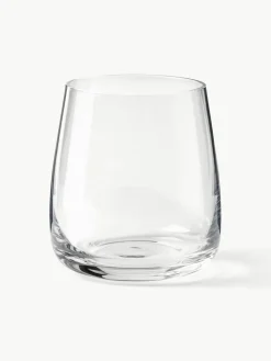 Mondgeblazen waterglazen Ellery, 4 stuks^Westwing Collection Best