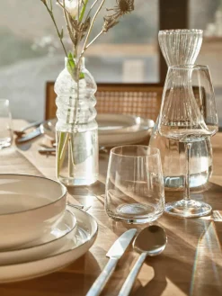 Mondgeblazen waterglazen Ellery, 4 stuks^Westwing Collection Best