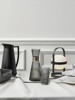 Mondgeblazen waterglazen Grand Cru van rookglas, 4 stuks^ROSENDAHL Outlet