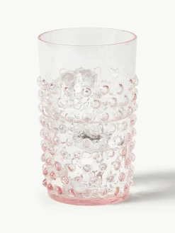 Mondgeblazen waterglazen Hobnail, 6 stuks^ANNA VON LIPA Online