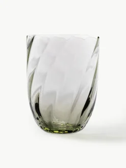 Mondgeblazen waterglazen Swirl, 6 stuks^ANNA VON LIPA Discount