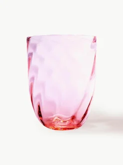 Mondgeblazen waterglazen Swirl, 6 stuks^ANNA VON LIPA Outlet
