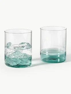 Mondgeblazen waterglazen Kiosk, 6 stuks^Hübsch Outlet