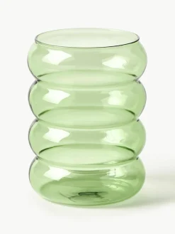 Mondgeblazen waterglazen Bubbly, set van 4^Westwing Collection Outlet