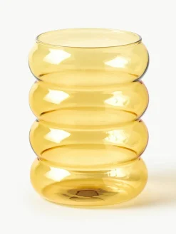 Mondgeblazen waterglazen Bubbly, set van 4^Westwing Collection Outlet