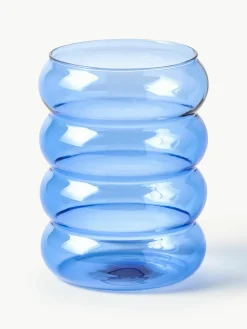 Mondgeblazen waterglazen Bubbly, set van 4^Westwing Collection Outlet