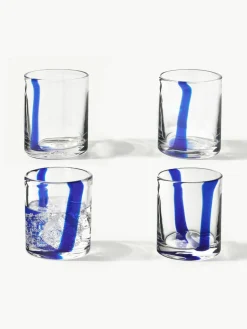 Mondgeblazen waterglazen Taha, set van 4^Westwing Collection Discount