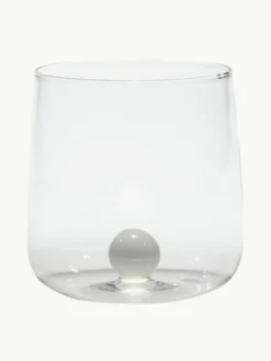 Mondgeblazen waterglazen Bilia van borosilicaatglas, 6 stuks^zafferano Discount