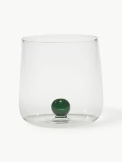 Mondgeblazen waterglazen Bilia van borosilicaatglas, 6 stuks^zafferano Hot